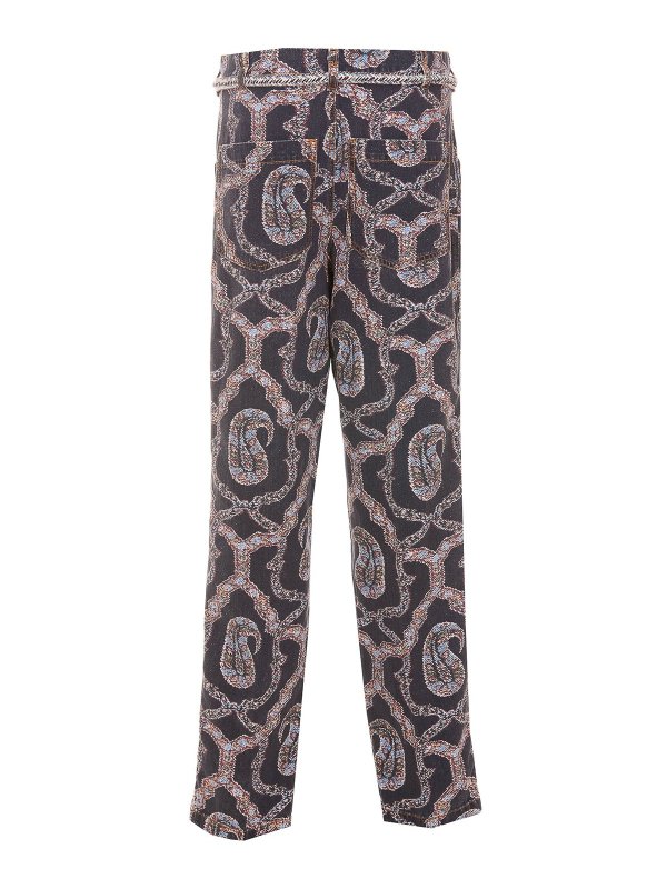 ETRO: pantaloni casual online - Pantaloni in cotone