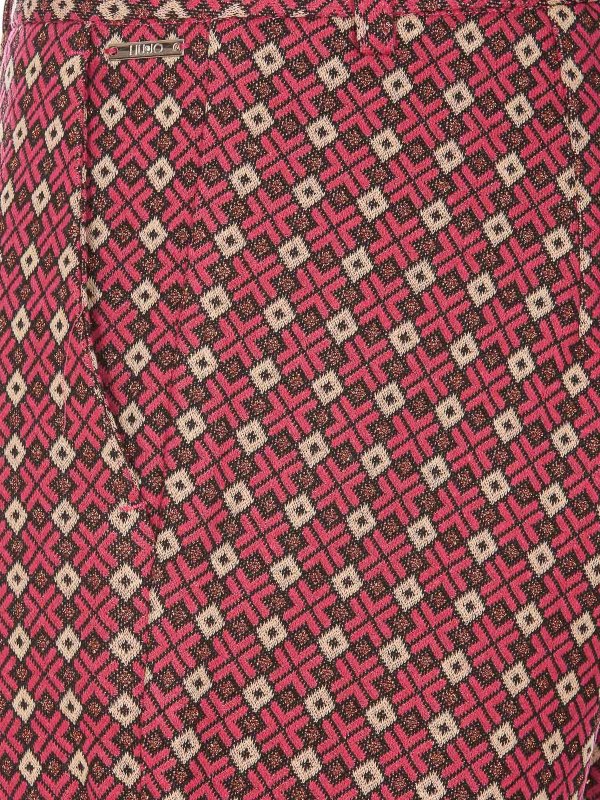 iKRIX Liu Jo: Pantalons casual - Pantalons Décontractés - Rouge