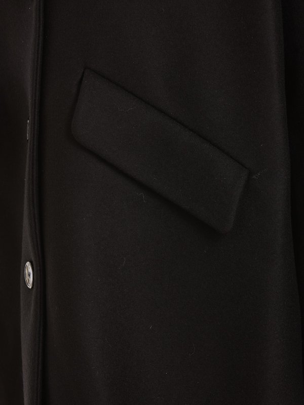 Wool coat shop online: MM6 MAISON MARGIELA