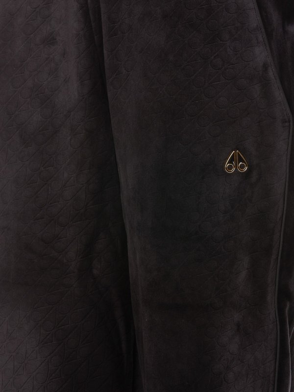 iKRIX MOOSE KNUCKLES: スウェットパンツ - トラックスーツ ボトムス - 黒