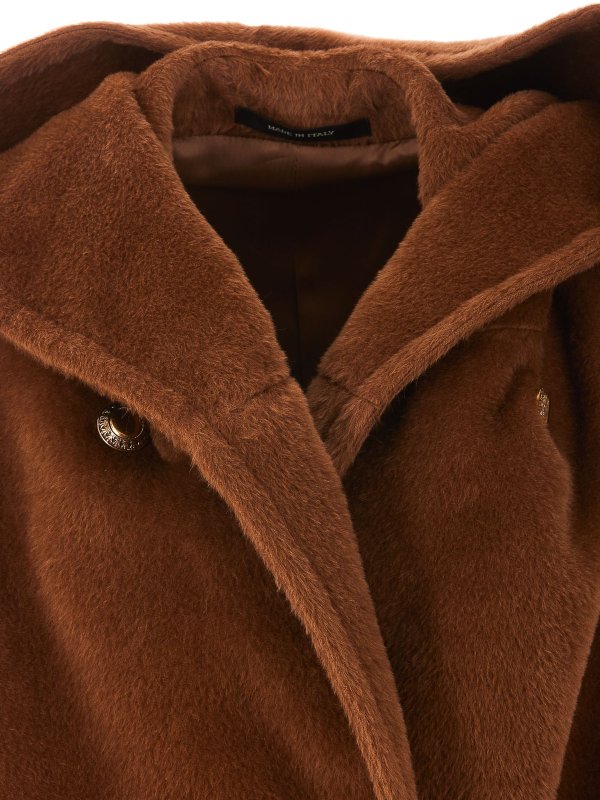 iKRIX TAGLIATORE: 毛皮＆シアリングコート - 毛皮/ムートンコート - ブラウン