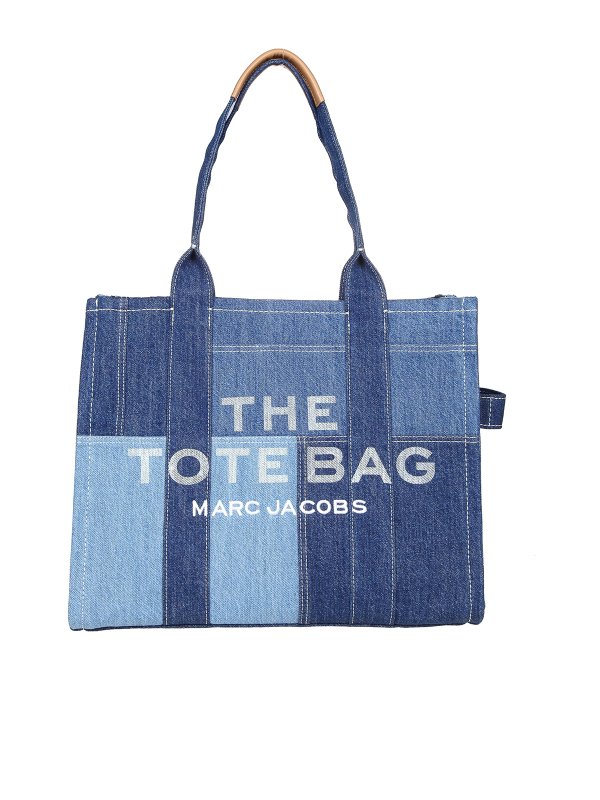 MARC JACOBS: totes bags - The Large Tote denim bag