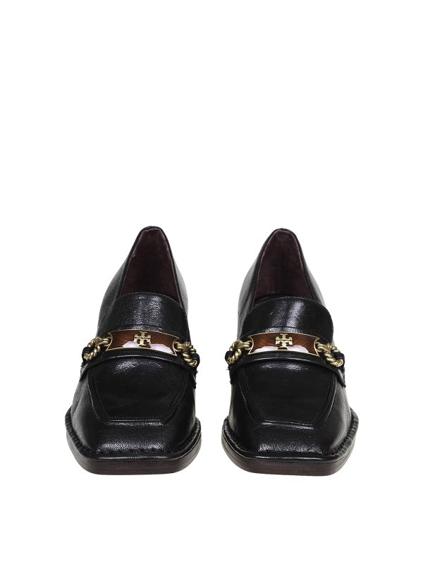 Perrine loafers with logo clamp shop online: TORY BURCH