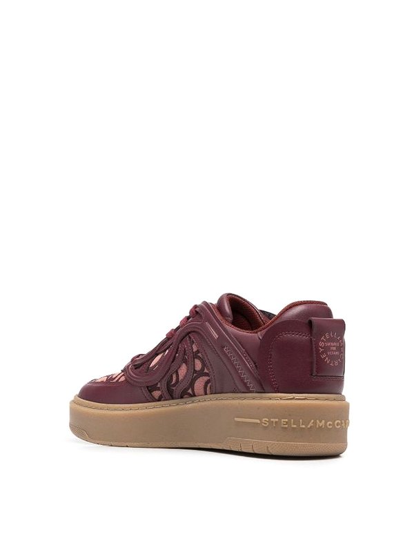 iKRIX STELLA McCARTNEY: Chaussures de sport - Baskets - Bordeaux