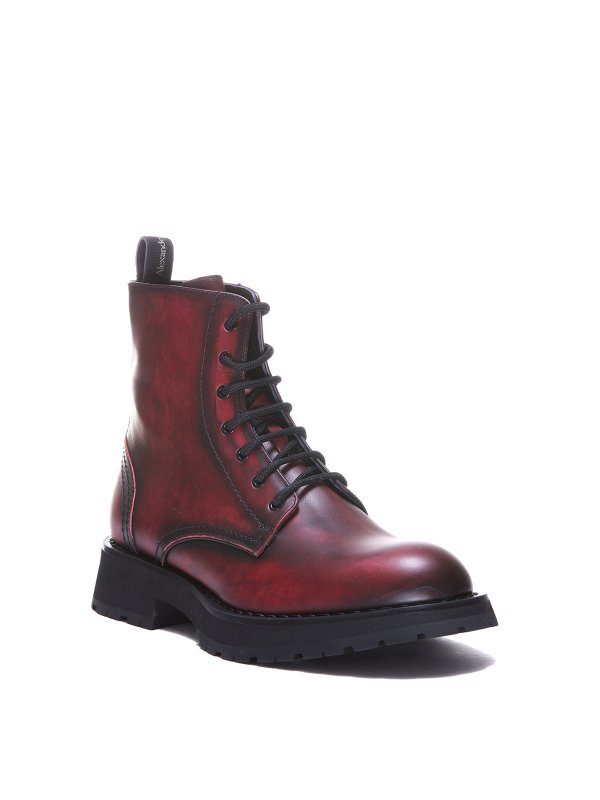 ALEXANDER MCQUEEN: Bottines online - Bottines - Bordeaux