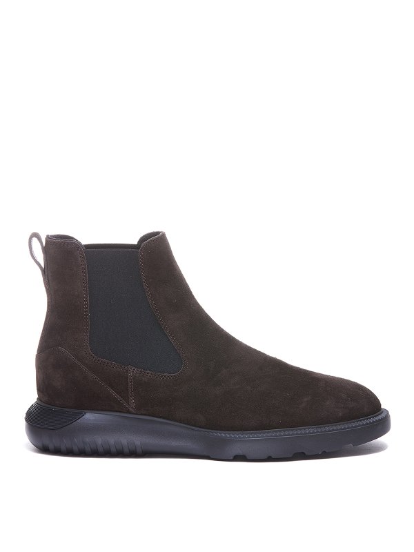 HOGAN: ankle boots - Suede booties