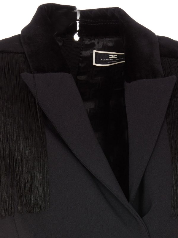 iKRIX ELISABETTA FRANCHI: ショートドレス - ショートドレス - 黒