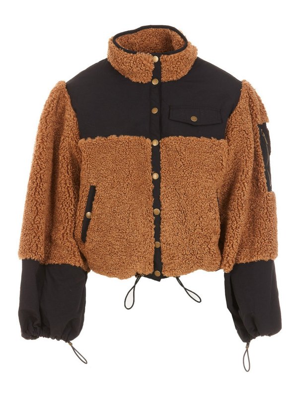 ULLA JOHNSON: casual jackets - Teddy effect jacket