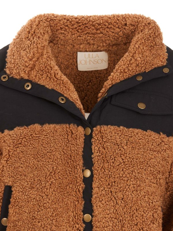 iKRIX ULLA JOHNSON: casual jackets - Teddy effect jacket