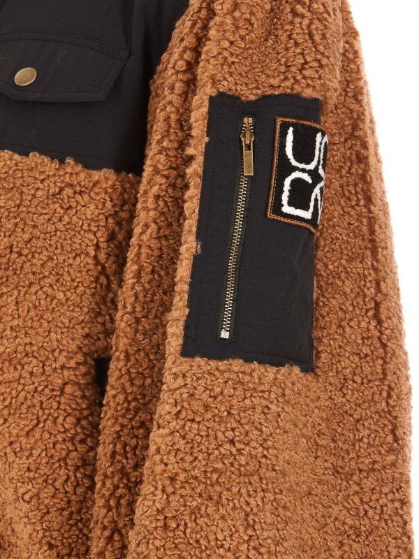 Teddy effect jacket shop online: ULLA JOHNSON