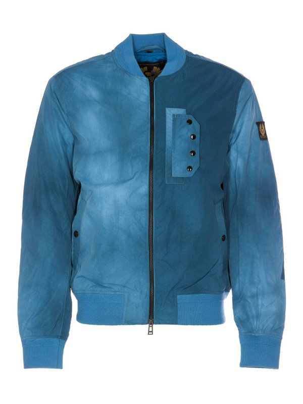 BELSTAFF: bombers - Tie dye bomber jacket