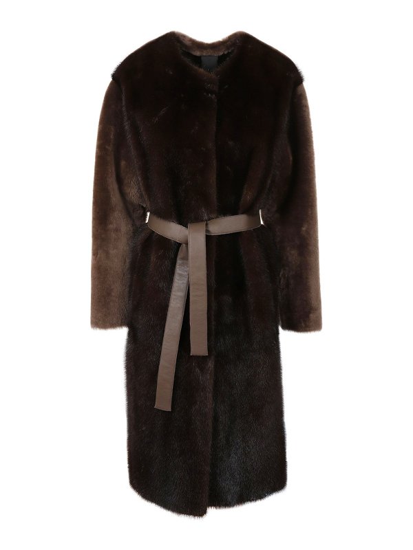 Blancha: Pellicce e montoni - Cappotto in pelle