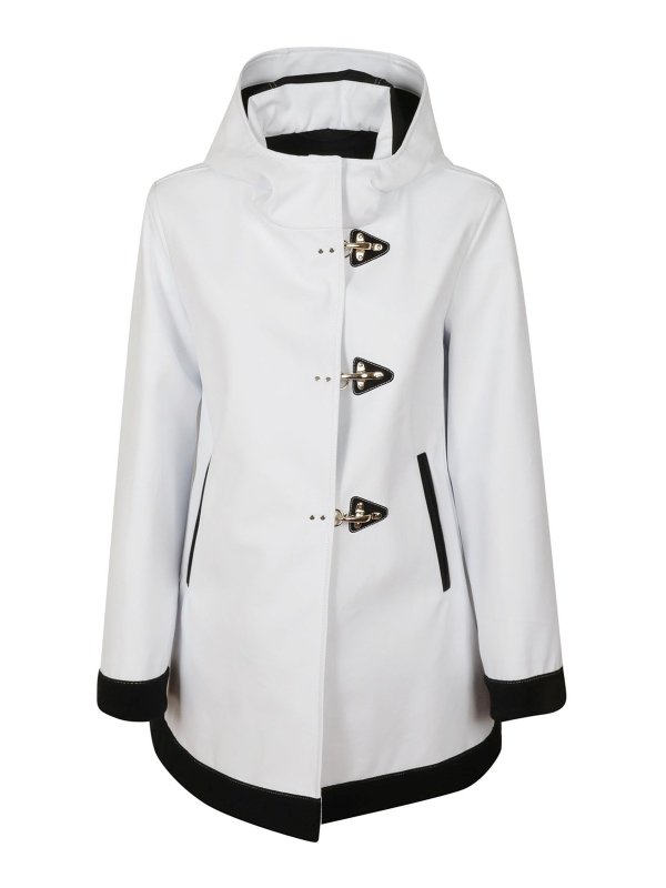 FAY: short coats - Hooded coat