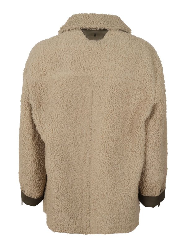 SALVATORE SANTORO: 毛皮＆シアリングコート online - 毛皮/ムートンコート - ベージュ