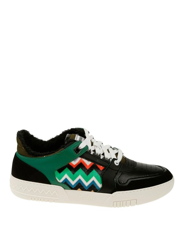 MISSONI: Chaussures de sport - Baskets - Vert