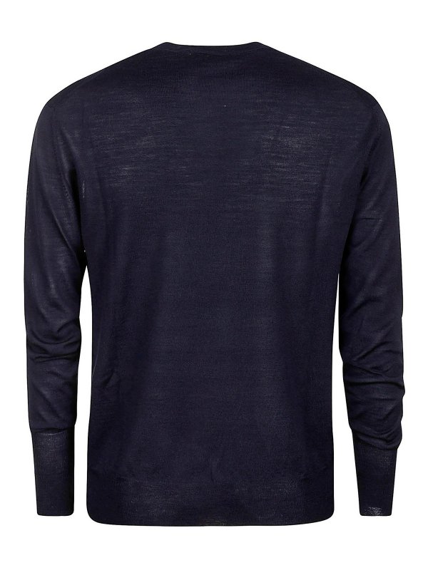 PT TORINO: クルーネック online - クルーネック - ブルー