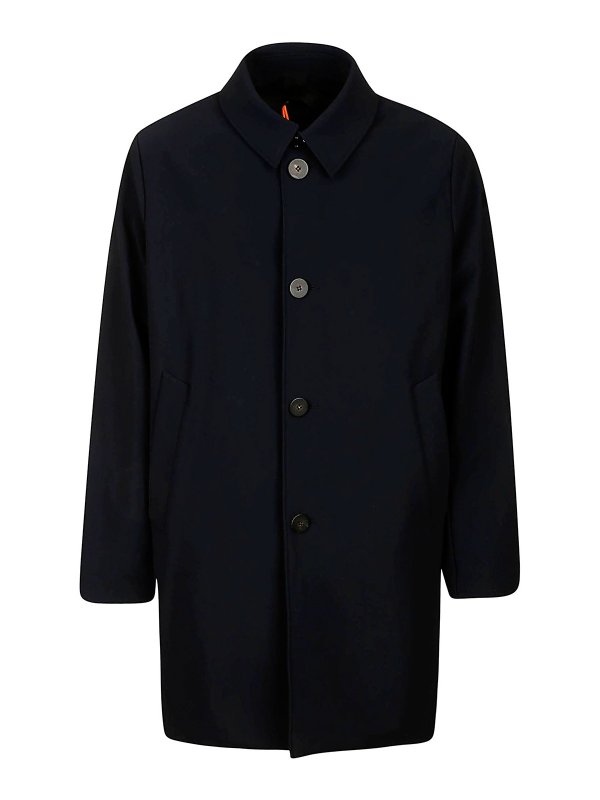 RRD Roberto Ricci Designs: knee length coats - Tech fabric coat