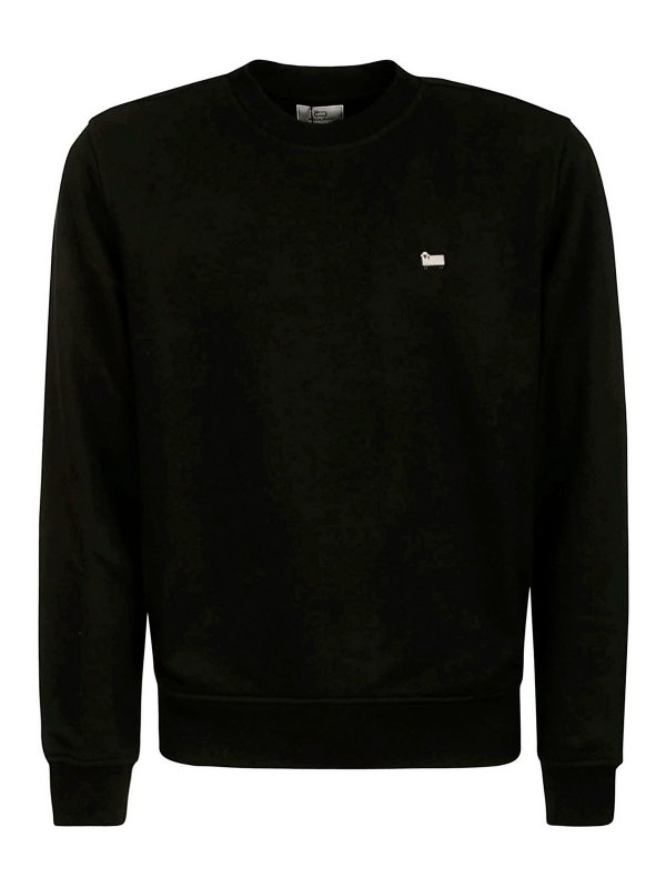 WOOLRICH: Sweatshirts & Sweaters - Logoed sweatshirt