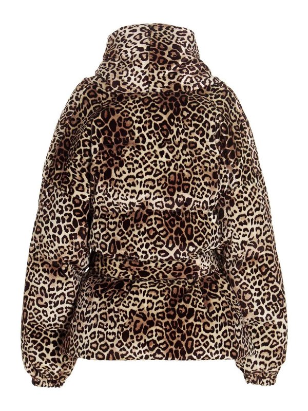 ALEXANDRE VAUTHIER: giacche imbottite online - Piumino leopardato