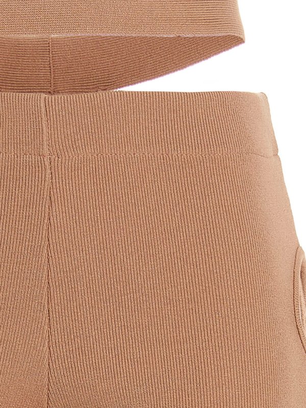 Cut-out laces pants shop online: ANDREĀDAMO