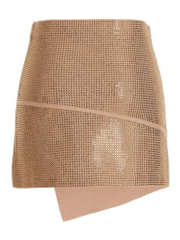 ANDREĀDAMO: minigonne online - Gonna in maglia con paillettes