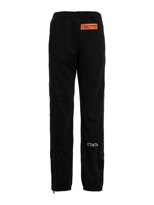 Heron Preston Logo joggers - Black - Women|HWCJ004C99JER0011001