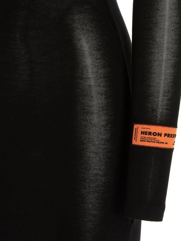 ショートドレス - 黒 shop online: Heron Preston