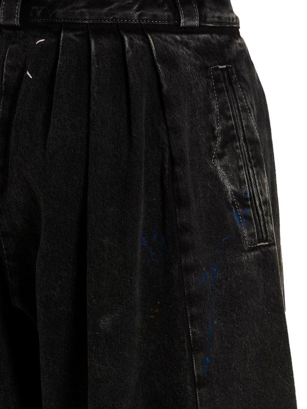 フレアジーンズ - 黒 shop online: Maison Margiela