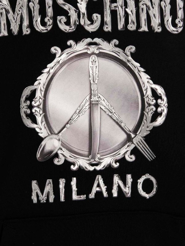 Sudadera - Negro shop online: MOSCHINO
