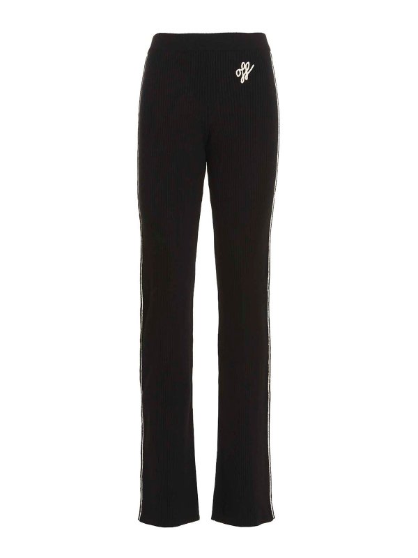 OFF-WHITE: casual trousers - Outline pants