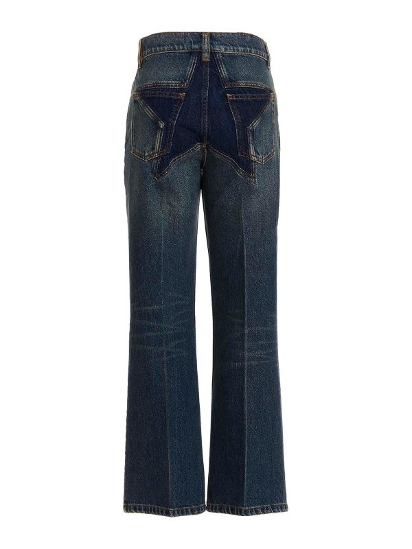Palm Angels: Jeans acampanados online - Jeans Acampanados - Star Flared