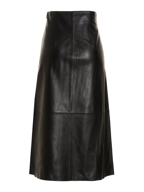 Theory: leather skirts online - Leather skirt