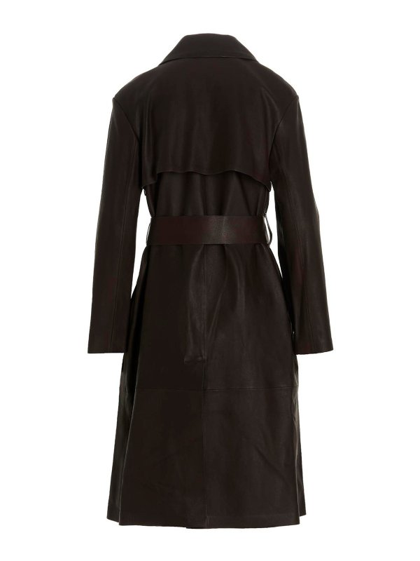 Theory: cappotti in pelle online - Trench in pelle