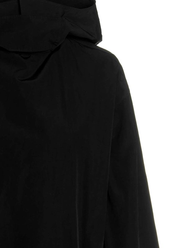 iKRIX Y-3: trench coats - Logo backpack technical trench coat