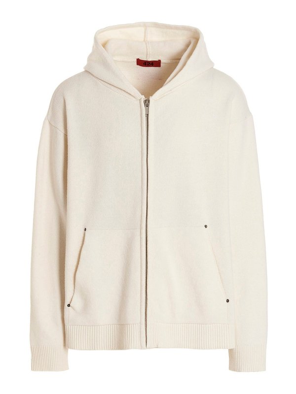 424: スウェット＆セーター - スウェットシャツ/セーター - 白