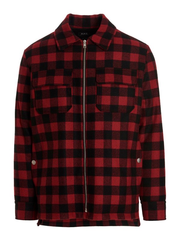 A.P.C.: shirts - Check overshirt