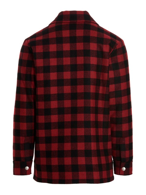 A.P.C.: shirts online - Check overshirt