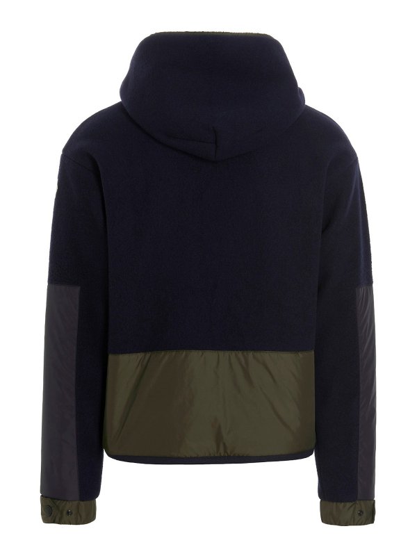 MONCLER: Sweatshirts & Sweaters online - Fleece hoodie