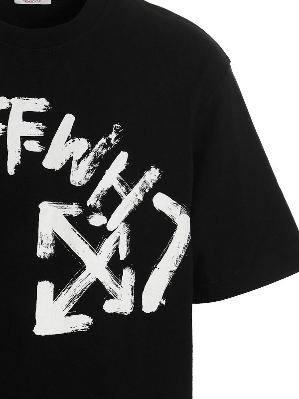 iKRIX OFF-WHITE: t-shirts - Script Skate T-shirt