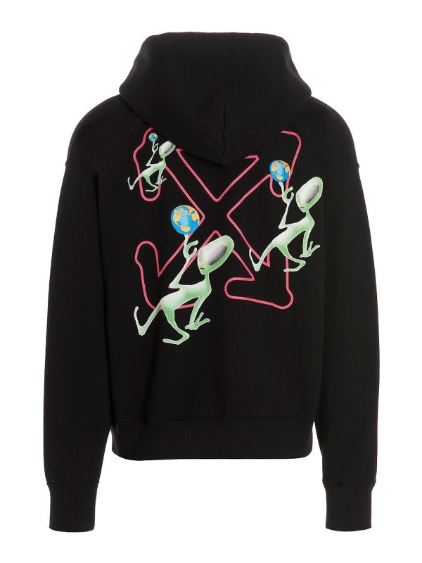 OFF-WHITE: Sudaderas y suéteres online - Sudadera - Alien Arrow