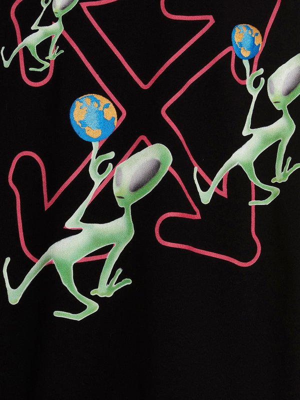 Sudadera - Alien Arrow shop online: OFF-WHITE