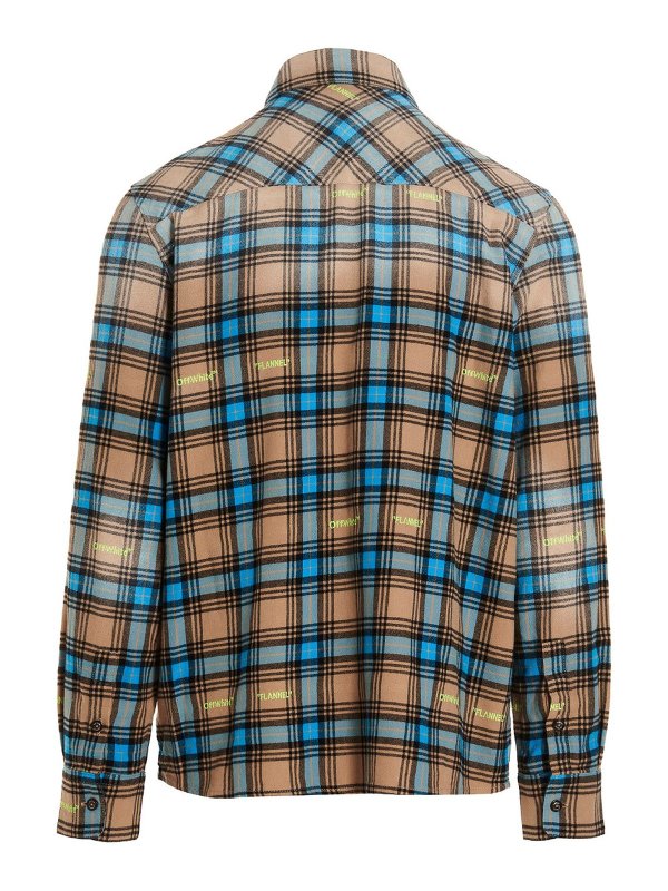 OFF-WHITE: シャツ online - シャツ - マルチカラー