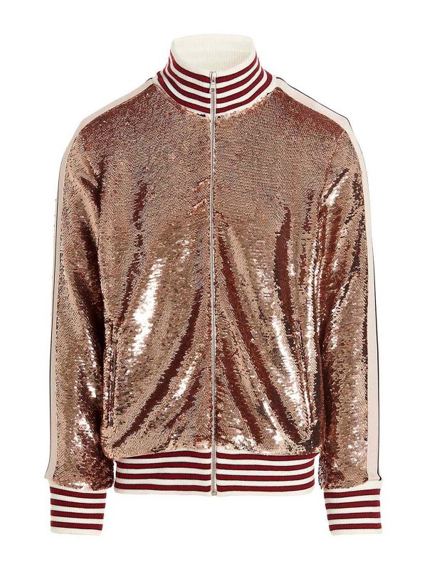 Palm Angels: giacche casual - Giacca con paillettes