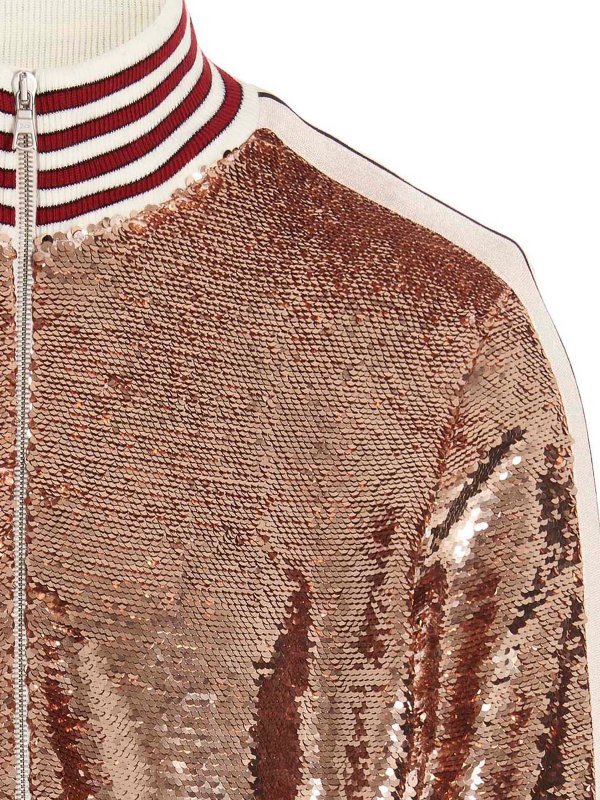 Giacca con paillettes shop online: Palm Angels