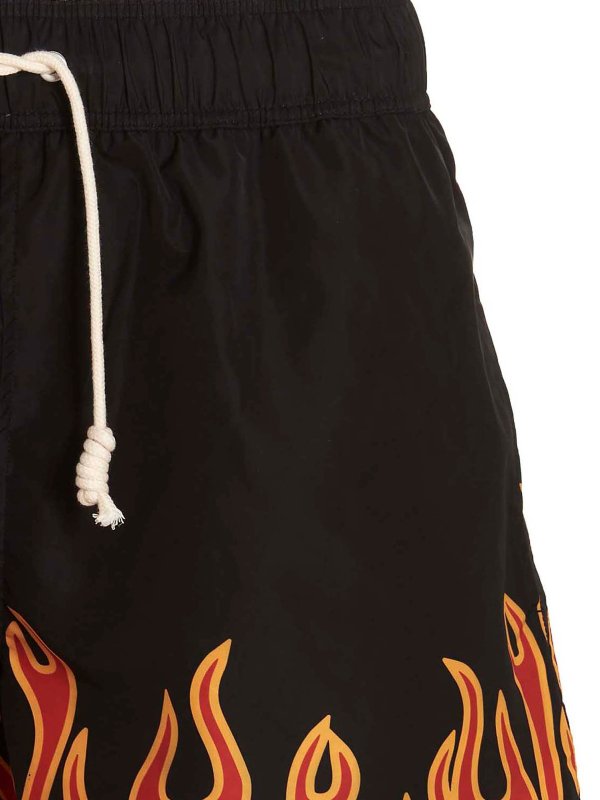 iKRIX Palm Angels: 水着 - スイムショーツ/スイムトランクス - Burning Flames