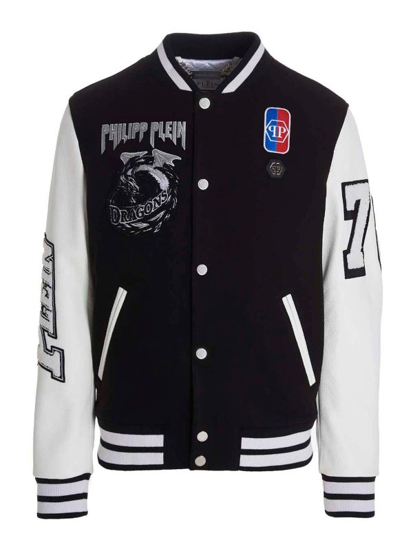 PHILIPP PLEIN: Bombers - Bomber - Noir