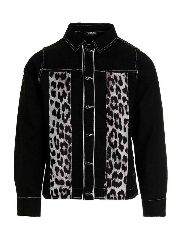 PLEASURES: casual jackets - Distortion jacket