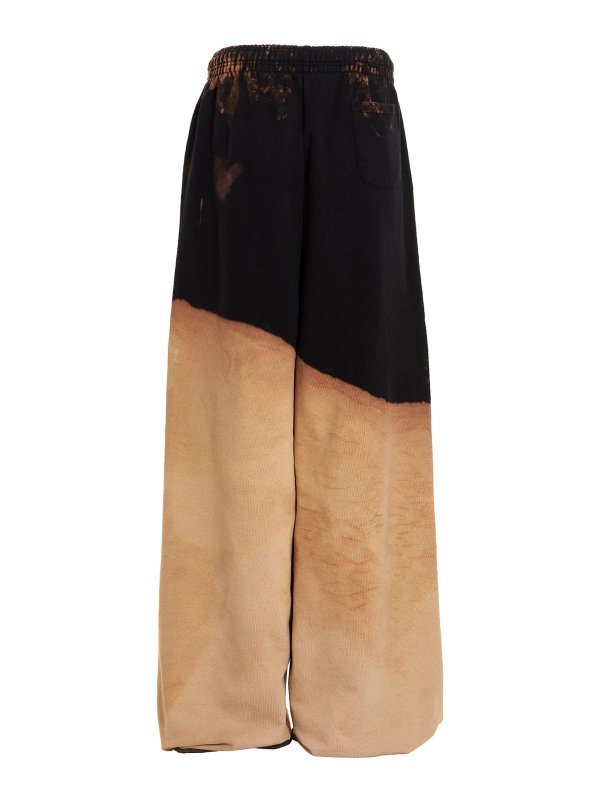 VETEMENTS: tracksuit bottoms online - Bleached joggers