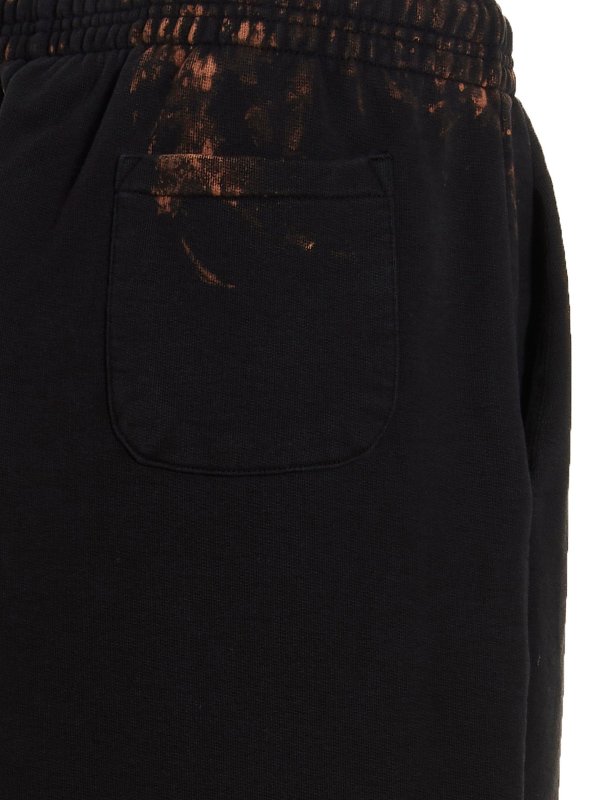 iKRIX VETEMENTS: tracksuit bottoms - Bleached joggers