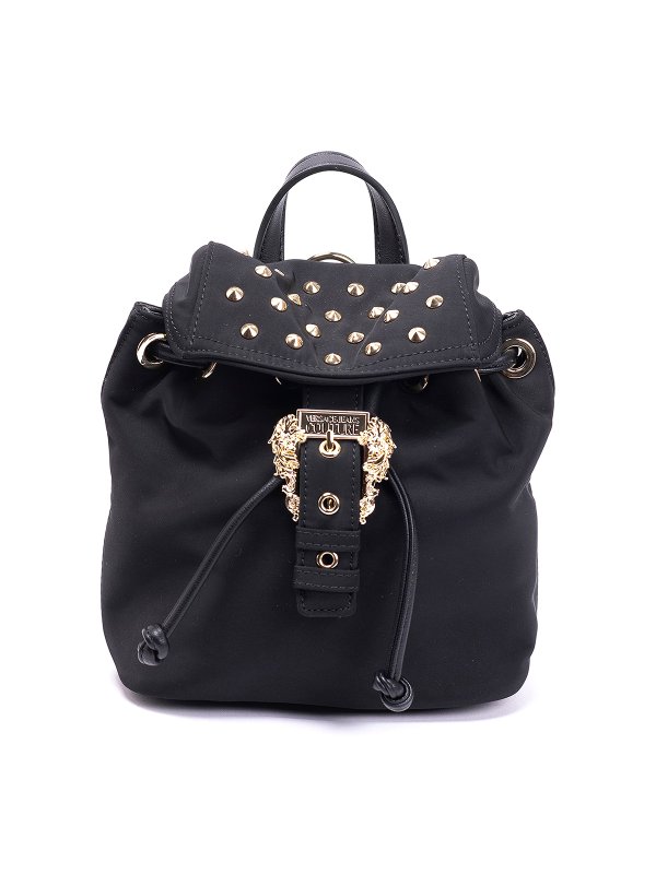 Versace Jeans Couture: Rucksäcke - Rucksack - Schwarz